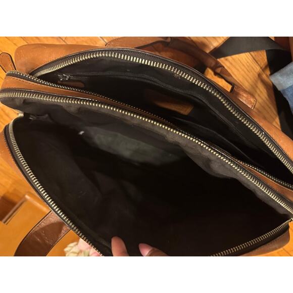 COACH Hudson Commuter Leather briefcase laptop Bag F71701 (PU110 - Picture 14 of 16